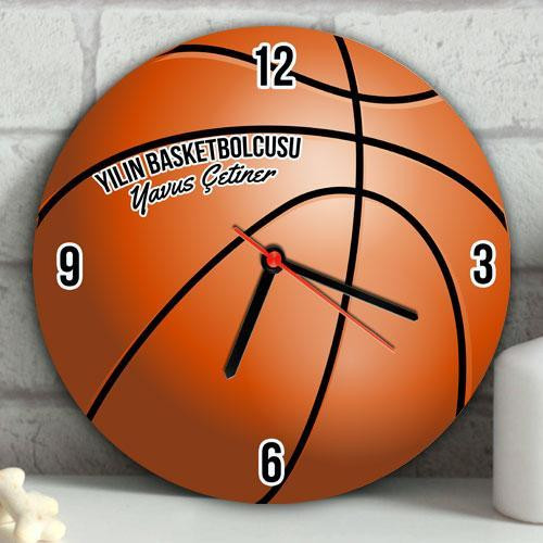 Kişiye Özel Yılın Basketbolcusu Duvar Saati