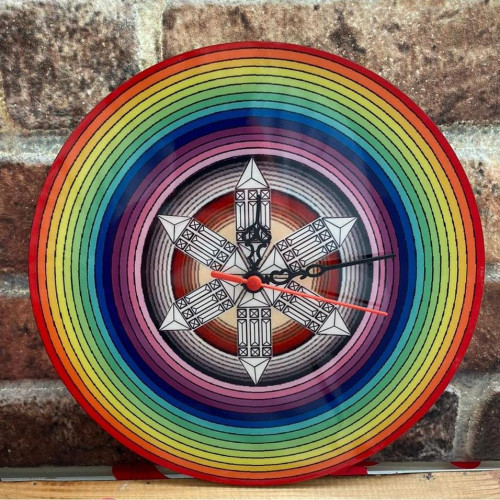 Atlantis Mandalası Duvar Saati