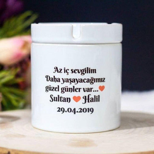 Az İç Sevgilim Seramik Küllük