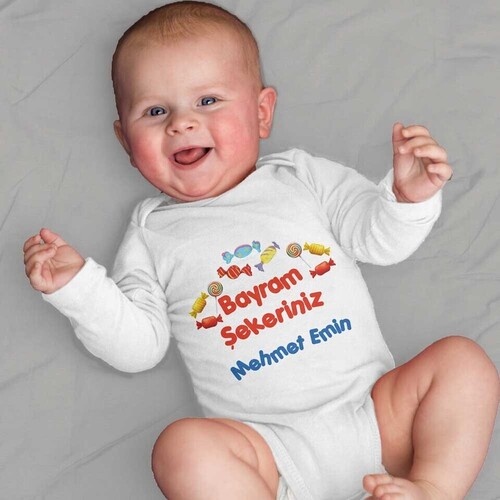 Bayram Şekeri Bebek Zıbın