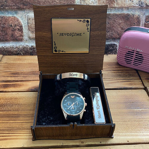 Elektronik Çakmaklı Hediye Seti