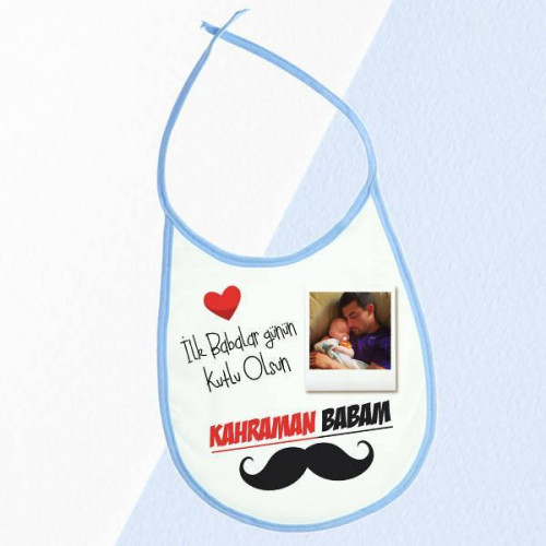 İlk Babalar Günü Bebek Önlüğü