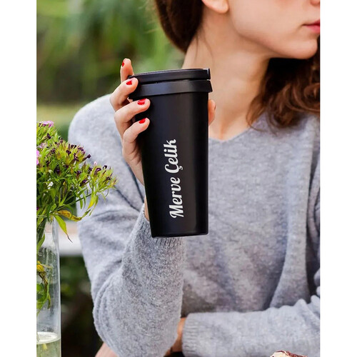 Kişiye Özel Çelik Termos Bardak 500ml