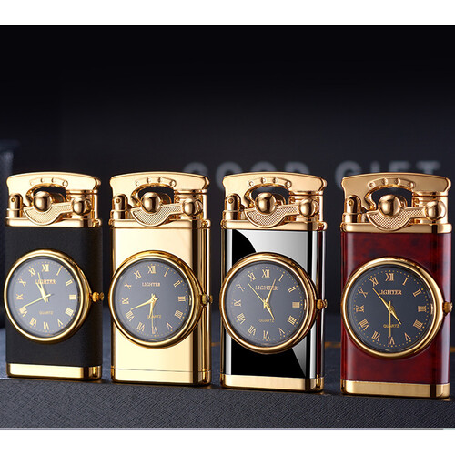 Kişiye Özel Saatli Lüx Çakmak