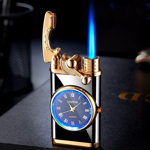 Kişiye Özel Saatli Lüx Çakmak