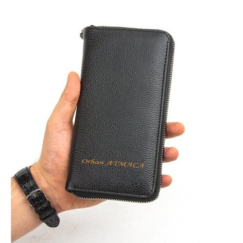 Kişiye Özel Telefon Bölmeli Cüzdan