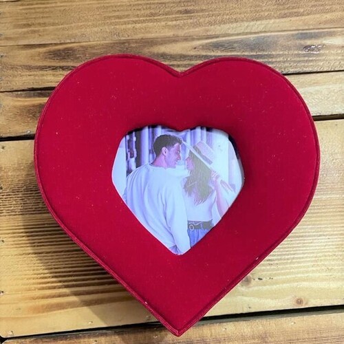 Melek Sevgilim Kar Küreli Kalp Hediye Kutusu