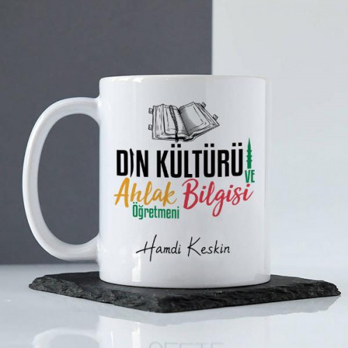 Öğretmene Hediye Kupa Bardak - Din Kültür ve Ahlak Bilgisi Öğretmeni