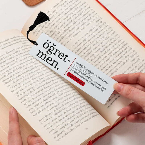 Öğretmene Özel Kitap Ayracı