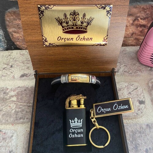 Sevgiliye Hediye Timsah Çakmak Seti