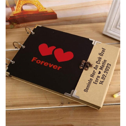 Sevgiliye Özel Mesajlı Fotoğraf Albümü