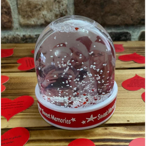 Yılbaşı Hediyesi Kar Küresi Çerçeve - Sweet Memories