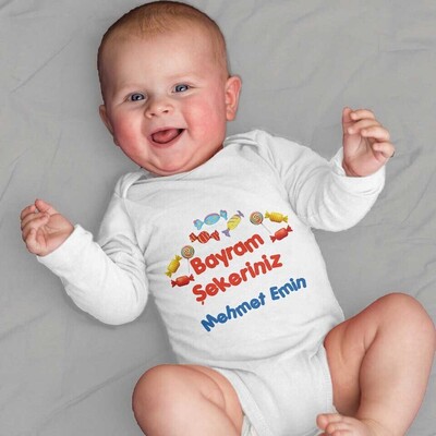 Bayram Şekeri Bebek Zıbın