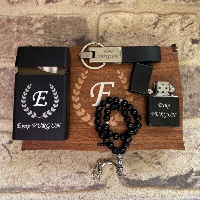 Doğum Günü Hediyesi Ahşap Kutulu Set