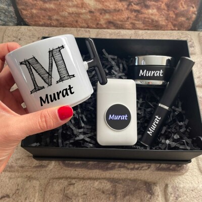 Dolu Dolu VİP Set T Kupalı Usb Çakmaklı Işıklı Tabaka