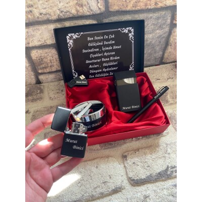 Erkeğe Kişiye Özel Lüks Set Kutusu