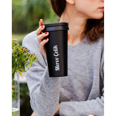 Kişiye Özel Çelik Termos Bardak 500ml