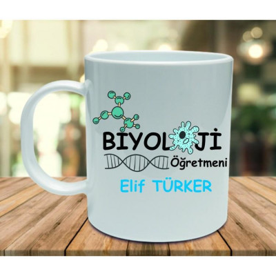 Öğretmene Hediye Kupa Bardak - Biyoloji Öğretmeni