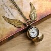 Harry Potter Altın Snitch Topu Kolye Cep Saati