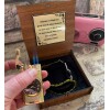 Kişiye Özel Sevgiliye, Eşinize Saatli Işıklı Çakmak ve Toz Kehribar