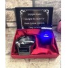Lüks Sihirli Küllük ve Usb Şarjlı Işıklı Tabaka Çakmak
