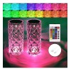 Rose Diamond Table Lamp - Kristal Görünümlü LED Masa Lambası
